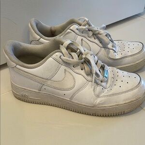 Nike Women's Sneakers - White AF1